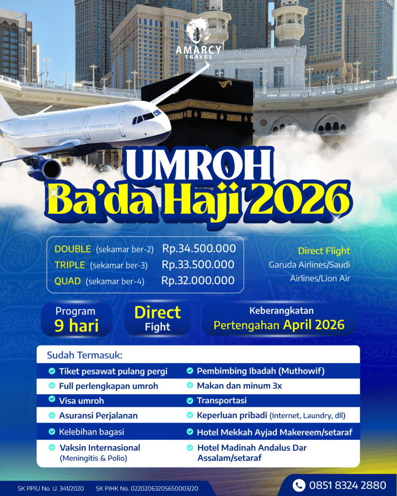 Flyer Umroh Ba'da Haji Amarcy Dec25