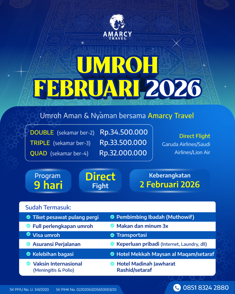 Flyer Umroh Februari Amarcy Dec25